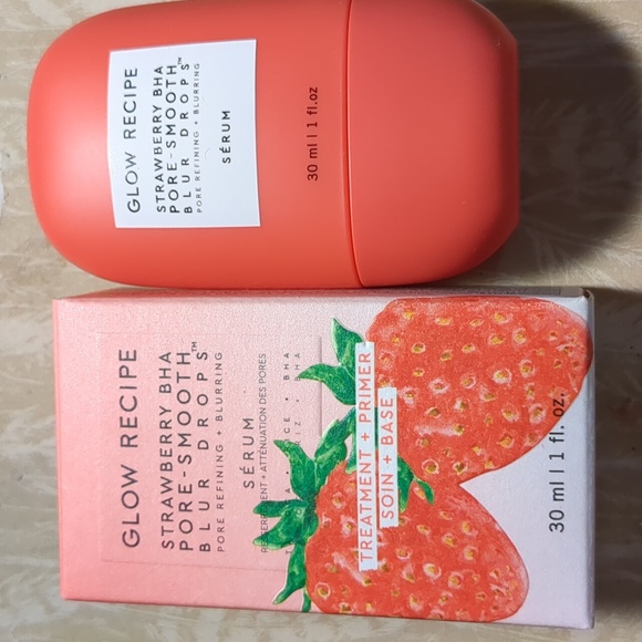 Glow Recipe - Strawberry 🍓 BHA Pore-Smooth Blur Drops - Picture 1 of 8